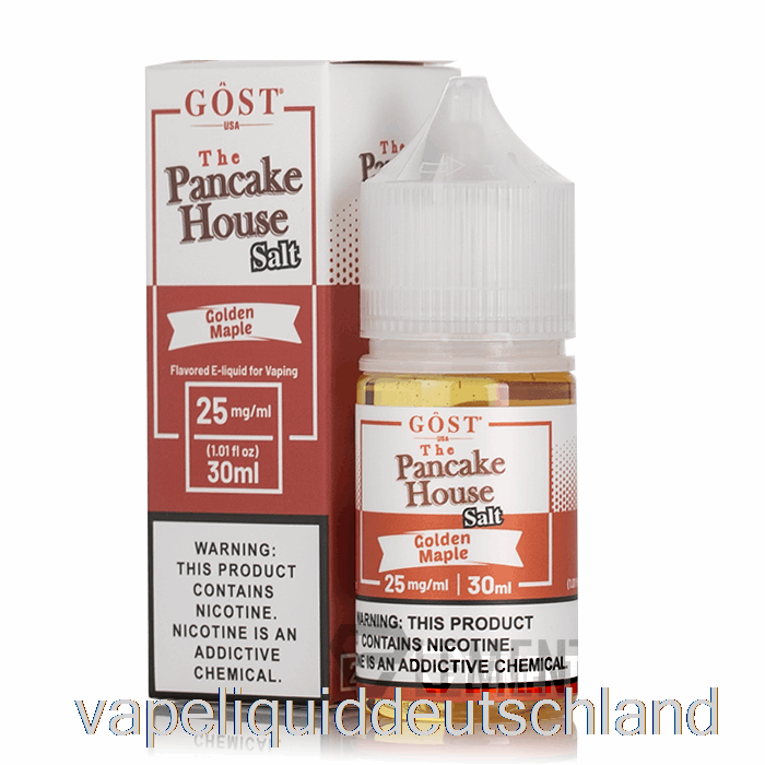 Golden Maple Salts – The Pancake House – Gost Vapor – 30 Ml 25 Mg Vape Deutschland